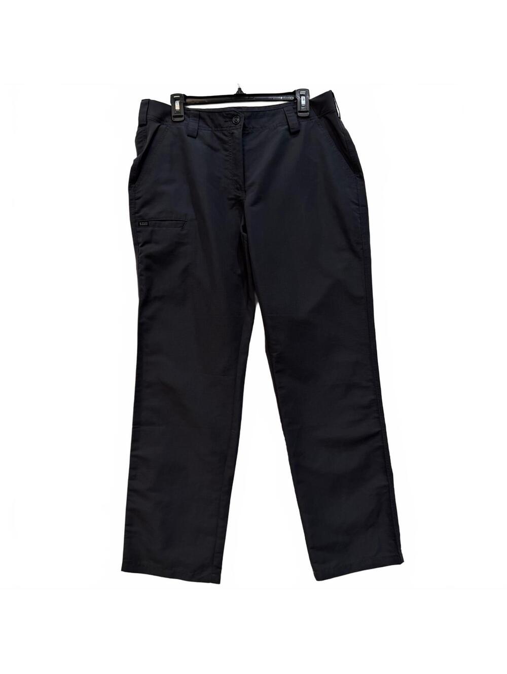 5.11 Tactical Women's Fast-Tac Urban Pants Size 12 (31.5" Inseam) Gray Poly Rips